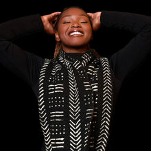 Load image into Gallery viewer, Fahari Mudcloth Scarfs