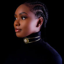 Load image into Gallery viewer, Jamala Brass Choker
