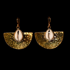 Tahidi Brass Earrings