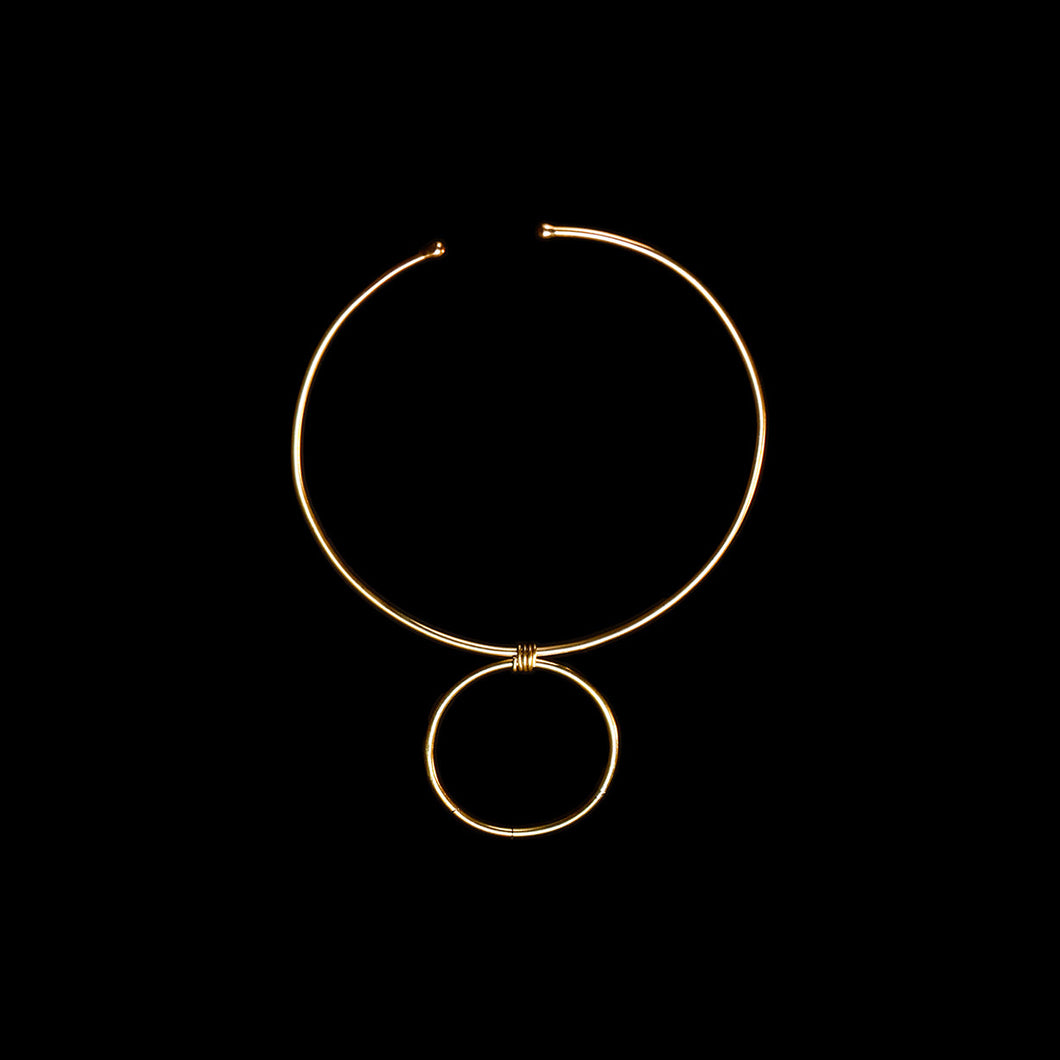 Wema Brass Choker