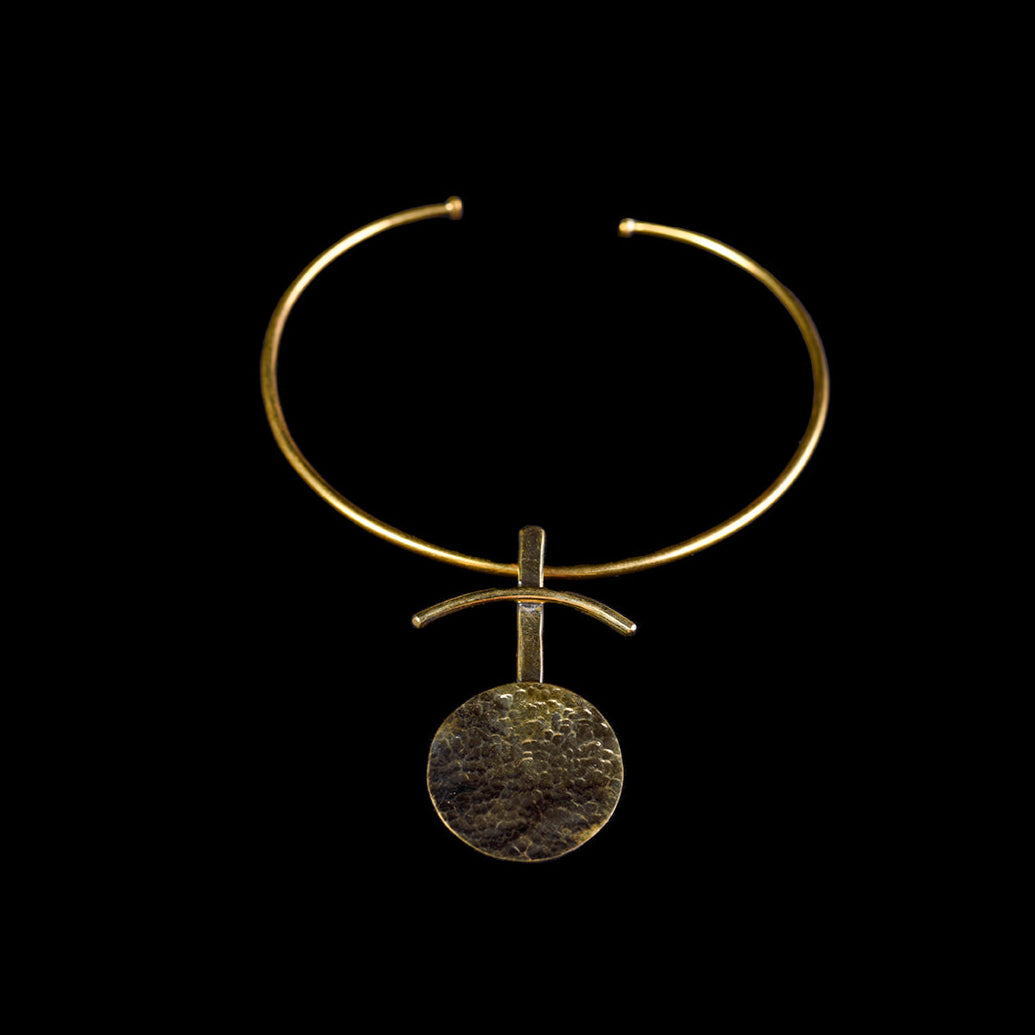 Nia Brass Choker