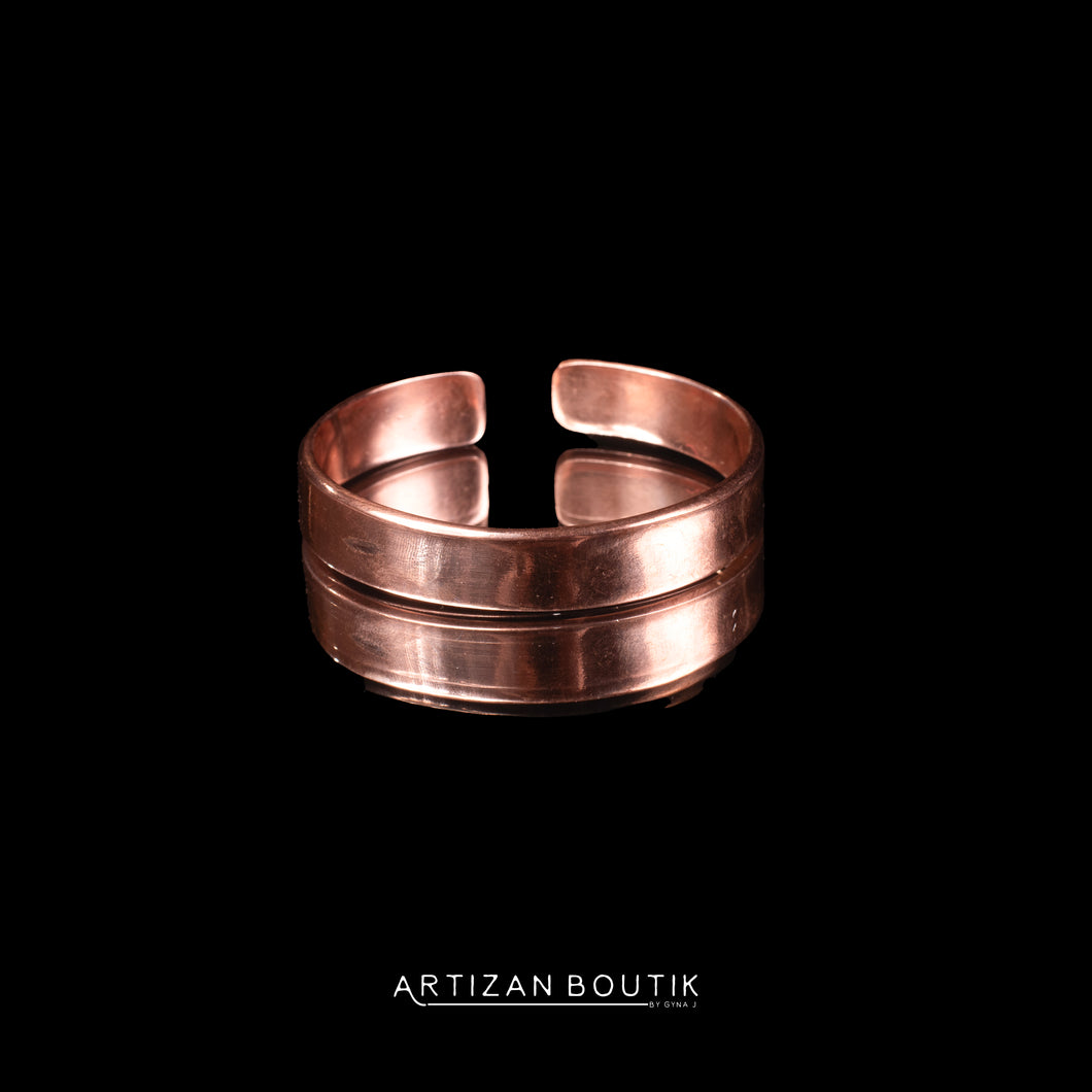 Uhuru Minimalist Brass Cuff